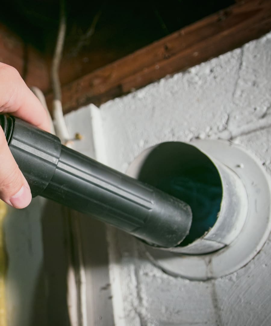 Clean air ducts improving home air quality